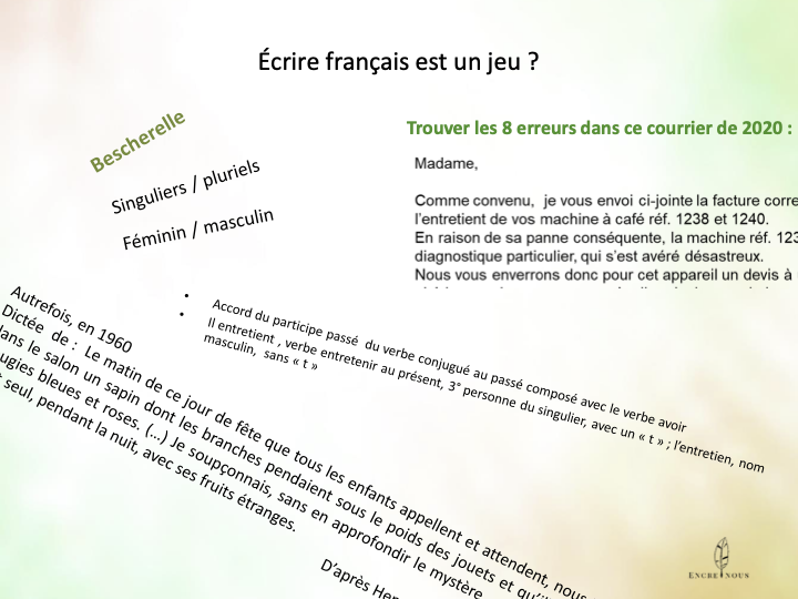 Jouer avec les mots pour qu'écrire devienne un jeu