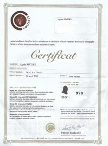 Certificat Voltaire Encre-Nous
