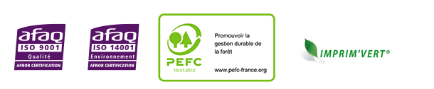 Ces images représentent les certifications CoolLibri